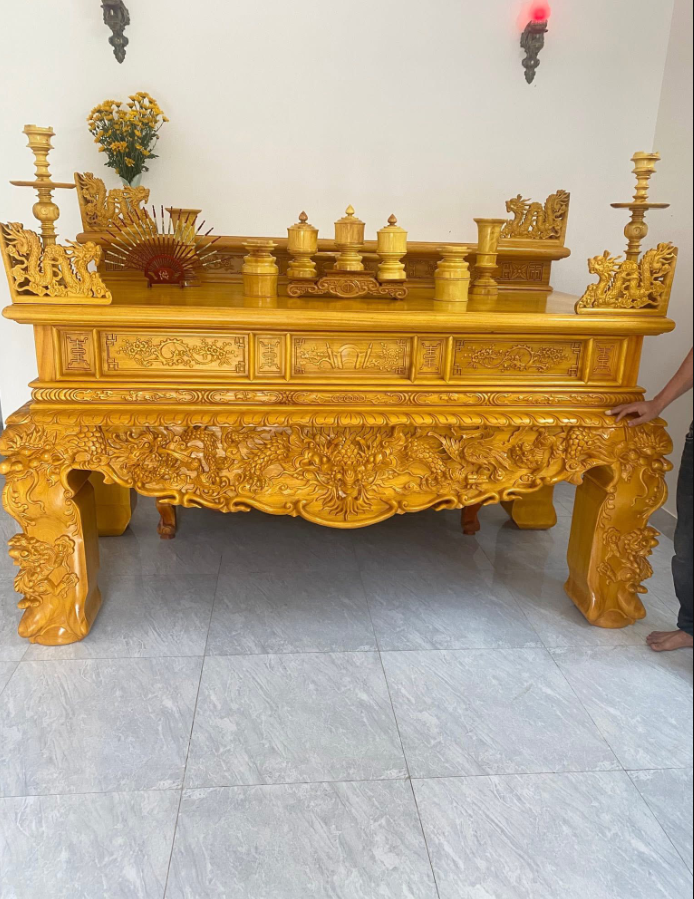 Vì sao người xưa thường dùng gỗ mít làm đồ thờ ?